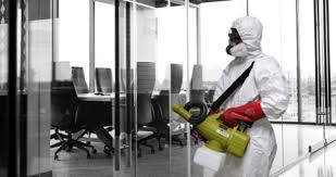 ULV misting equipment used for treatment